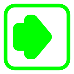 arrow-5-button-border-green-1500-679_256.png