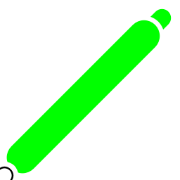 color-3-stylus-pen-1930-blacktrans-green-122_256.png