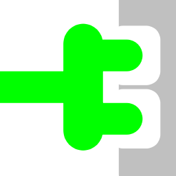 connect-1-plugconnector-powerstrip-green-on-rectangle-halfsquare-5_256.png