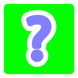 message-selectquestion-square-background-green-text_256.png