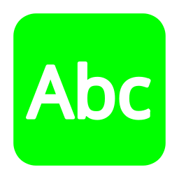 video-4-words-abc-text-button-green-779_256.png