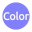 video-4-words-color-text-button-blue-circle-651_256.png