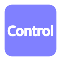 video-4-words-control-text-button-blue-786_256.png