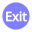 video-4-words-exit-text-button-blue-circle-670_256.png