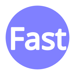 video-4-words-faster-text-button-blue-circle-778_256.png
