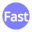 video-4-words-faster-text-button-blue-circle-778_256.png