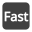 video-4-words-faster-text-button-darkgray-777_256.png