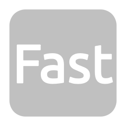 video-4-words-faster-text-button-gray-781_256.png