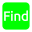 video-4-words-find-text-button-green-586_256.png
