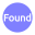 video-4-words-found-text-button-blue-circle-645_256.png