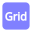 video-4-words-grid-text-button-blue-810_256.png