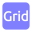 video-4-words-grid-text-button-blue-815_256.png