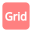 video-4-words-grid-text-button-red-811_256.png
