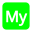 video-4-words-my-text-button-green-737_256.png