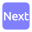 video-4-words-next-text-button-blue-509_256.png
