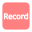 video-4-words-record-text-button-red-799_256.png