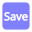 video-4-words-save-text-button-blue-822_256.png