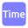 video-4-words-time-text-button-blue-653_256.png