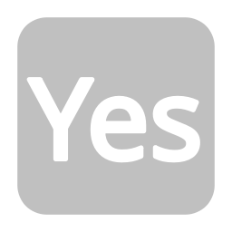 video-4-words-yes-text-button-gray-698_256.png